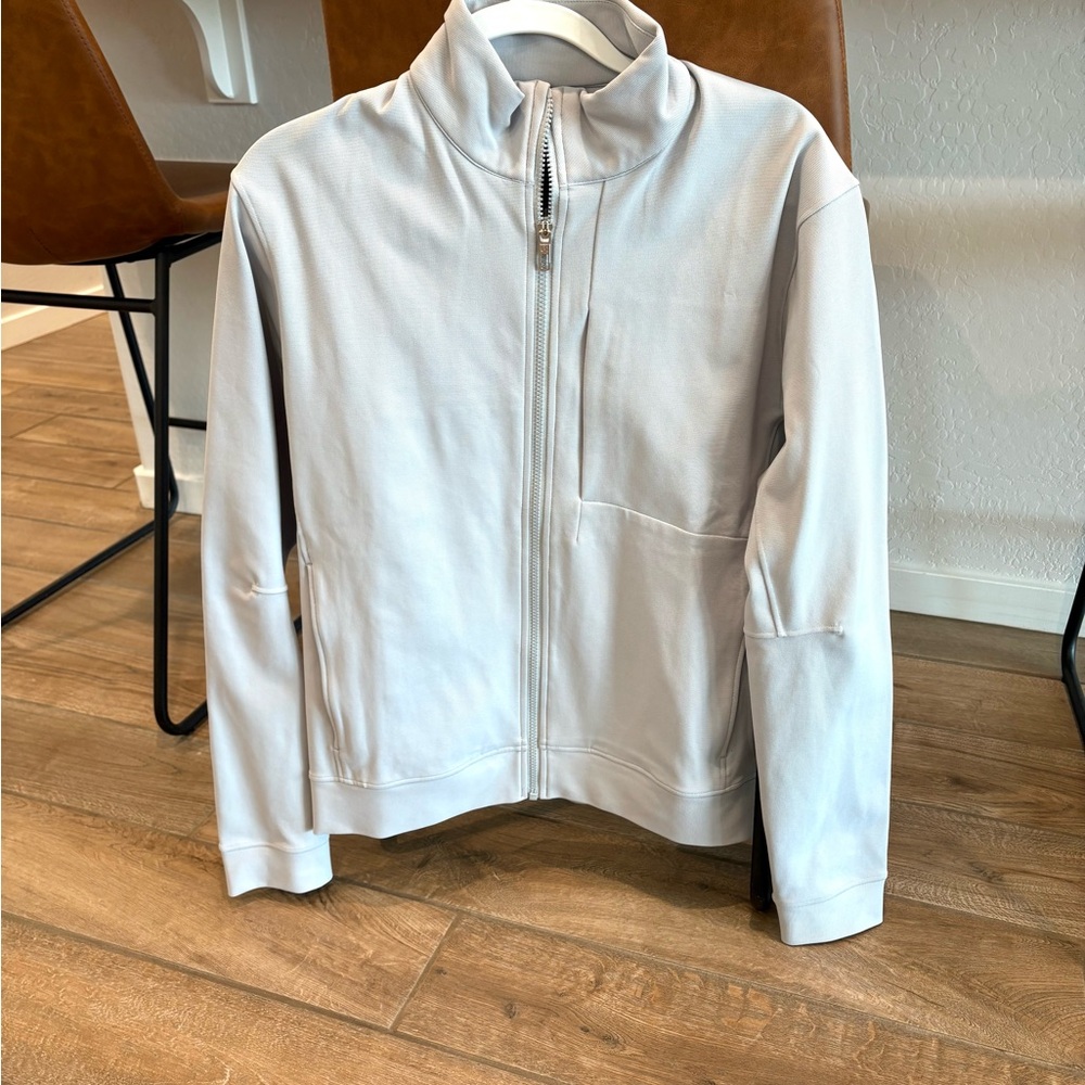 Lululemon Men’s Gray Zip-Up Jacket Size Large